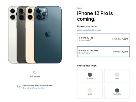 Apple Iphone 12 Malaysia Pricing And Availability Details