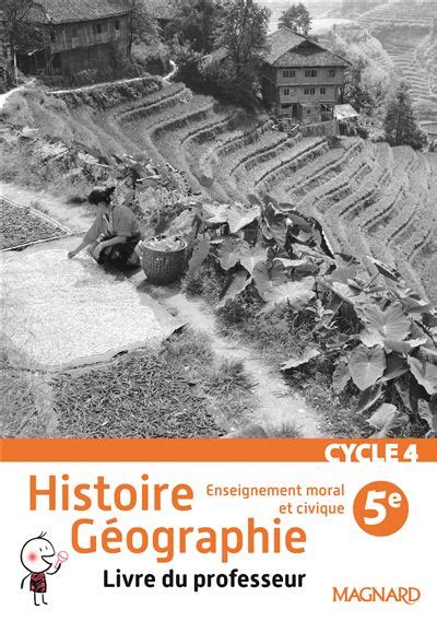 Histoire Géographie Emc 5e 2016 Livre Du Professeur Livre Du
