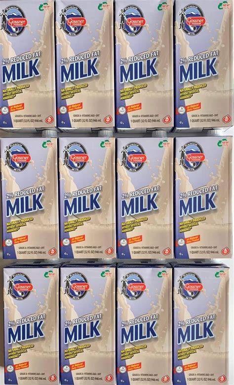 Gossner Shelf Stable Milk No Refrigeration Needed