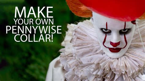 Make Your Own Pennywise Clown Collar Youtube