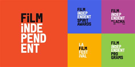 Film Independent — Pentagram Film Independent Logo Conference Design
