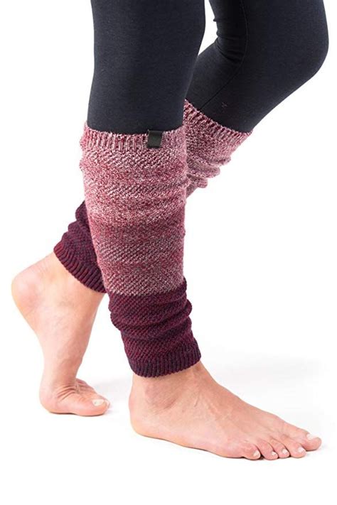 Marino Long Leg Warmers Winter Knee High Knit Socks