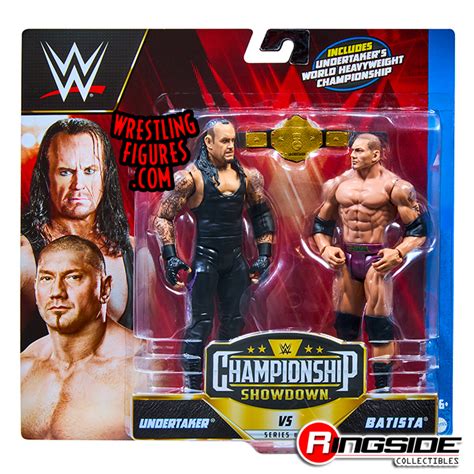 Undertaker And Batista Wwe Showdown 2 Packs 13 Wwe Toy Wrestling Action