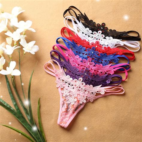 buy women s sexy g string low waist lace sexy panties for ladies sexy underwear