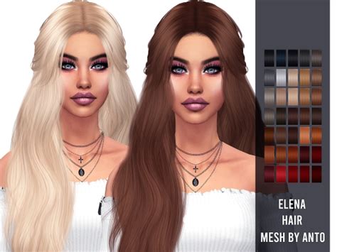 Anto Elena Hair Naturals Los Sims 4 Download Simsdomination Hair