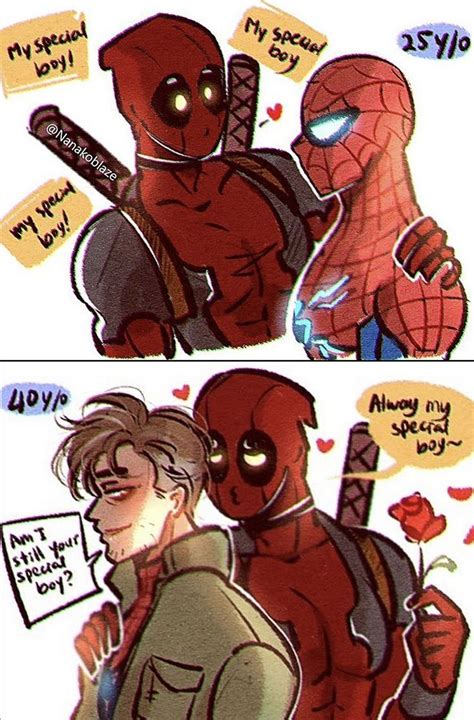 Deadpool X Spiderman Marvel Spiderman Marvel Superheroes Funny Marvel Memes Marvel Quotes