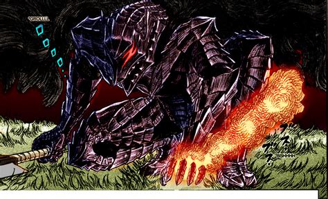 Colored This Panel Of The Berserker Armor Berserk