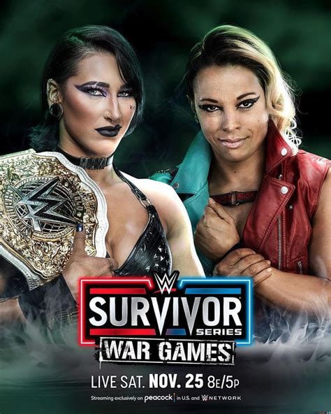 Rhea Ripley Vs Zoey Stark Survivor Series War Games Promotional