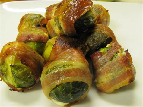Bacon Wrapped Stuffed Brussel Sprouts Brussel Sprouts Recipes Sprouts