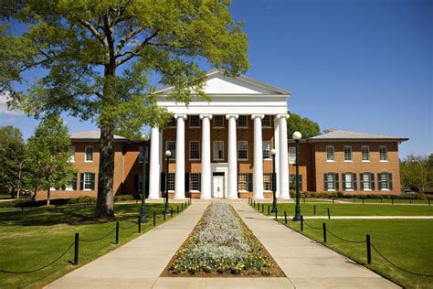University Of Mississippi Acceptance Rate Satact Scores Gpa