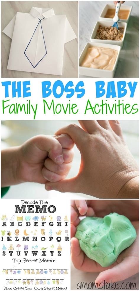 8 Fun Activities For A Boss Baby Movie Night A Moms Take
