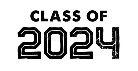 Class Of 2024 Vector T Shirt Design Class Graduate Stock Vector Illustration Of Poster White