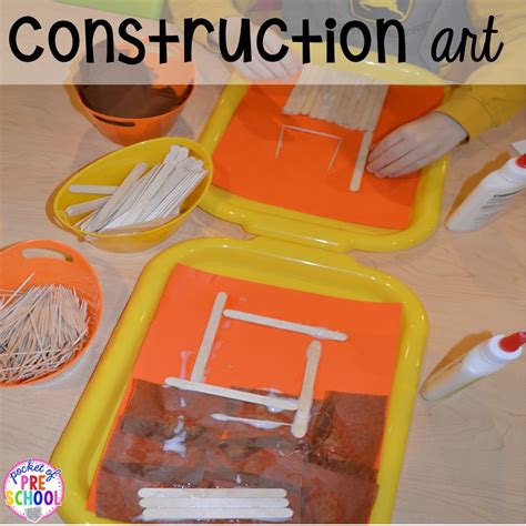 Construction Themed Activities And Centers For Little Learners Pocket