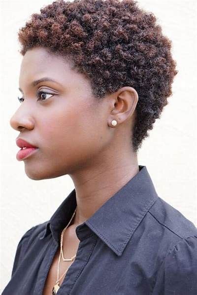 40 Stylish And Natural Afro Taper Haircut Short Twa Hairstyles Short