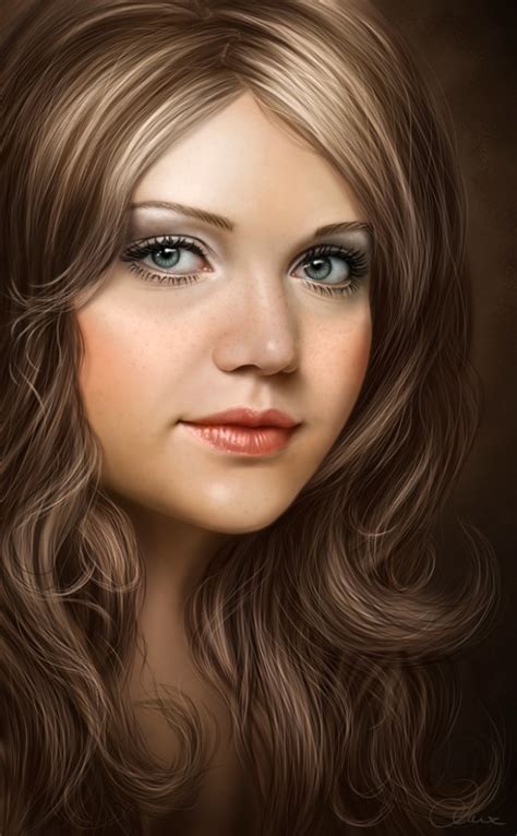 Female Figure Painting Oil Amazingly Beautiful Digital Painting Portraits Creationswithbecca