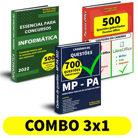 Combo Leve E Pague Apostilas Para Concursos Digitais Em Pdf