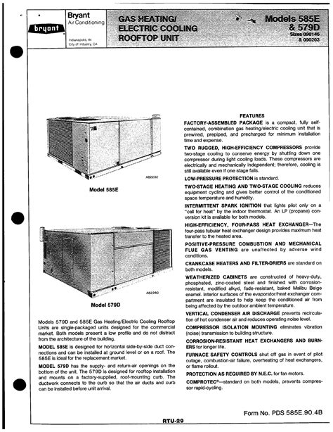 Bryant Air Conditioner 579d User Guide