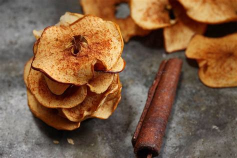Baked Apple Chips Apple Cinnamon Chips