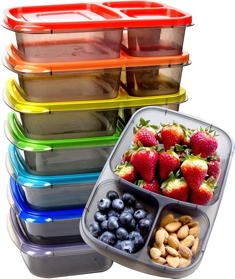 Top 9 Food Containers 3 Compartments Home Previews