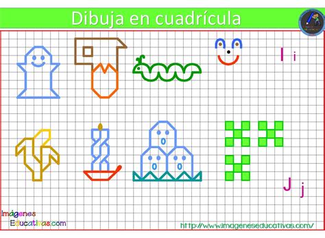 Dibujos Con Cuadrícula Para Niños 11 Imagenes Educativas