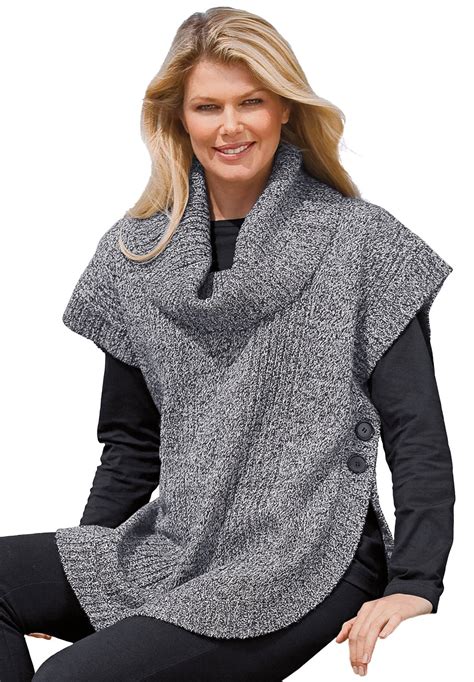 Our Ultracomfortable Cowl Neck Plus Size Sweater Is A Fantastic Piece