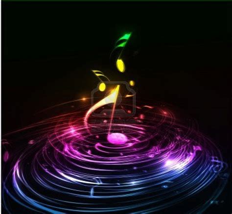 D Colorful Music Notes Wallpaper Abstract Music Notes Used In Your