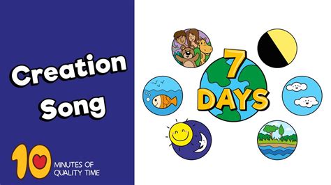 Clipart Seven Days Of Creation Poster