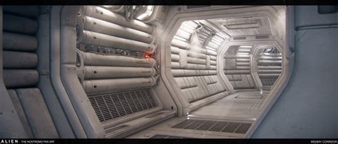 Awesome Alien Nostromo 3d Animation Sci Fi Artist