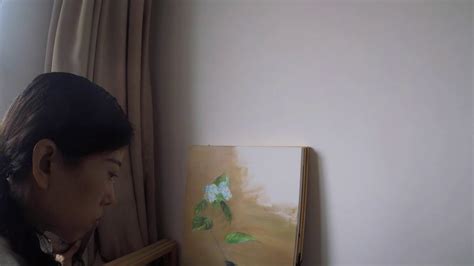 Bonus Footage China Girl Asmrtist Paints Flowers Asmr Youtube