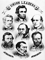 Civil War Leaders Pictures