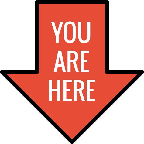 Download HD You Are Here 1 » You Are Here - You Are Here Transparent ...