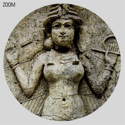 Printable Ishtar Goddess Queen Of The Night Ancient Sumerian Art