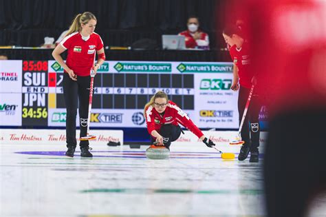 Switzerland Complete Round Robin Unbeaten At World Womens Curling