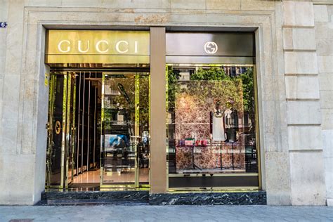 Gucci Shop Barcelona Stock Photo Download Image Now Gucci