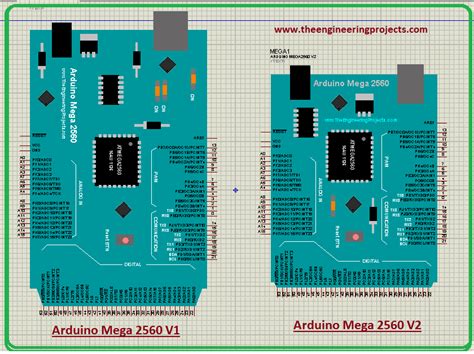 Arduino Mega 2560 Library For Proteus V2 0 The Engineering Projects