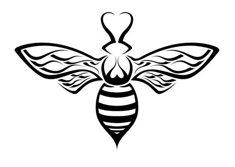 Bee Art Bee Design 6 By Stripe O Honey Bees Honey Bee Tattoo Bee