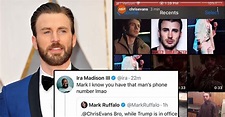 Chris Evans Accidentally Shared A NSFW Pic On IG
