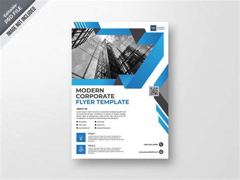 Psd Flyer Template 23 By Hasaka On Dribbble