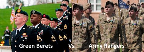 Green Berets Vs Rangers 5 Major Differences Operation Military Kids
