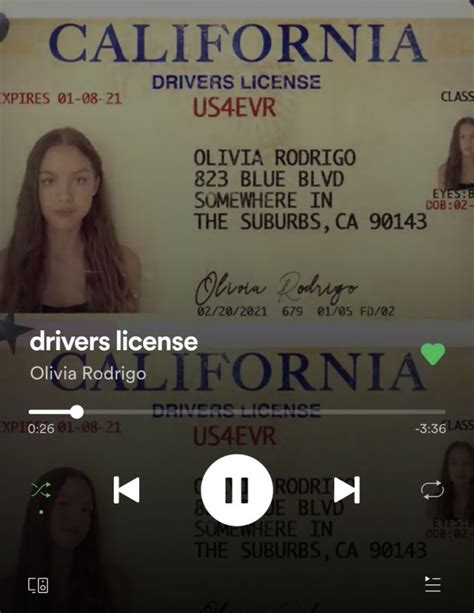 Olivia Rodrigo S Drivers License Has Set A Spotify Record For Most
