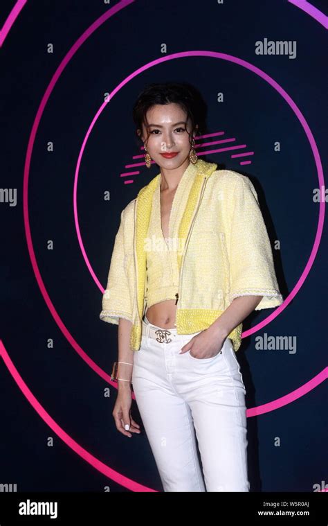 Hong Kong Actress And Model Janice Man Attends A Promotional Event For