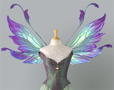 Made To Order Extra Large Giant Vivienne Iridescent Fairy Wings Pain