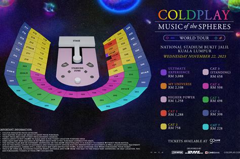 Coldplay Music Of The Spheres World Tour Delivered By Dhl Pr