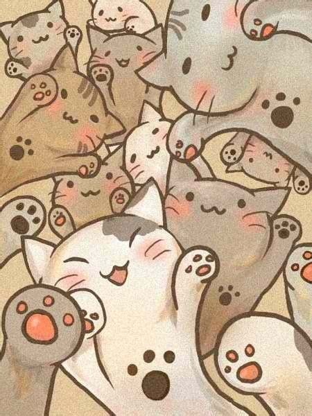 Kittens Iphone Wallpaper Cat Art Crazy Cats Cat Wallpaper