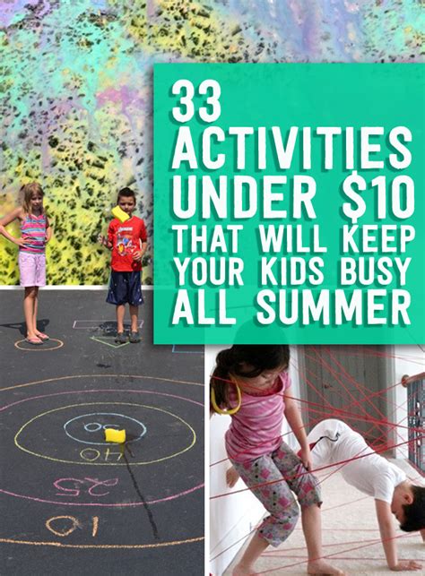 The most common kids under 10 material is metal. 33 Activities Under $10 That Will Keep Your Kids Busy All ...
