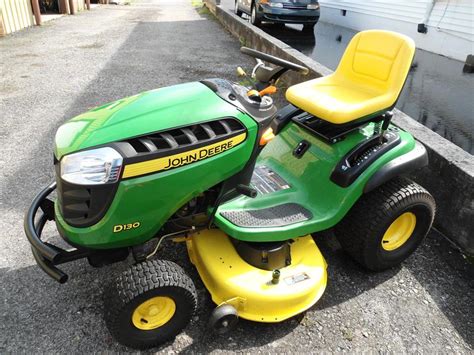 Shop John Deere D130 22 Hp V Twin Hydrostatic 42 In Riding John