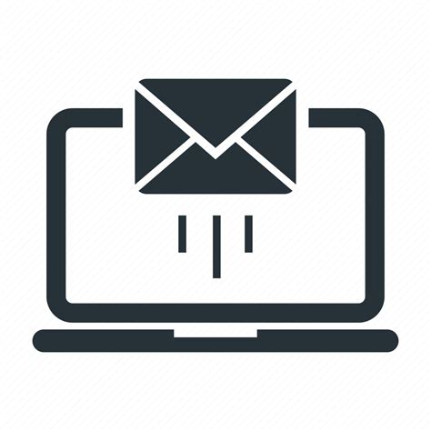 Computer Laptop Mail Send Icon Download On Iconfinder