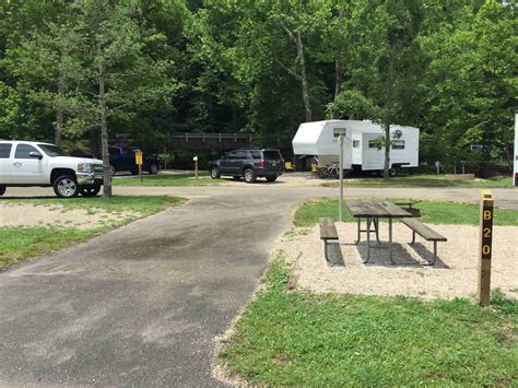 Natural Bridge State Resort Park Campground Views