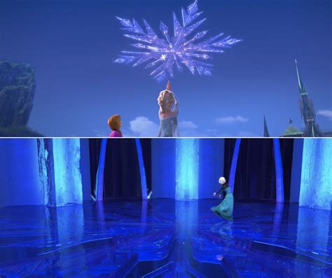 Disney Frozen 2 N 1 Elsa Anna Castle Ice Palace With Elsa Anna Olaf