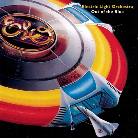 Out Of The Blue Electric Light Orchestra Poster Canvas Wall Art